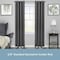 Kenney Mfg Kenney Beckett 5/8" Standard Decorative Window Curtain Rod, 28-48", Black KN71708V1 - alternate 7